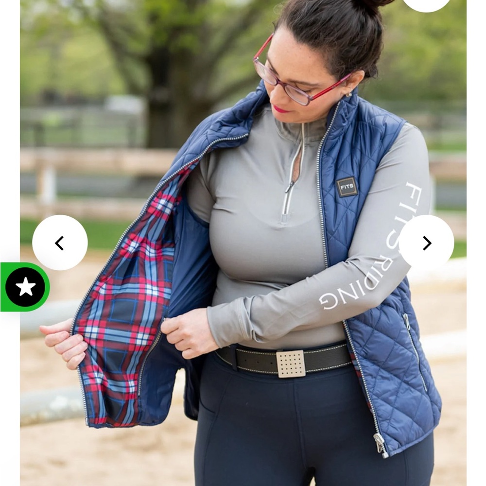 FITS quilted riding vest🐎 - Picture 3 of 5